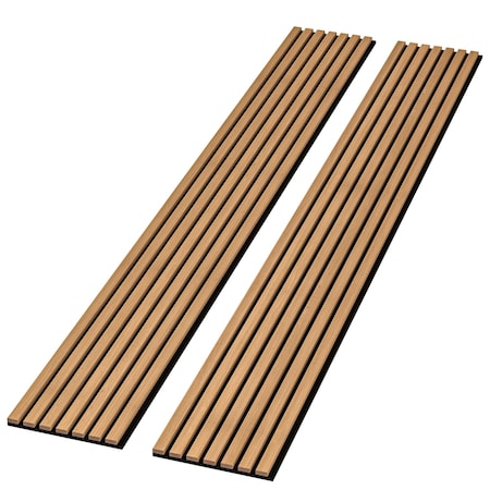 Ejoy Acoustic Vinyl Wall Cladding Siding Board, 12.6 x 106 x 0.8, 2PK LACP_020